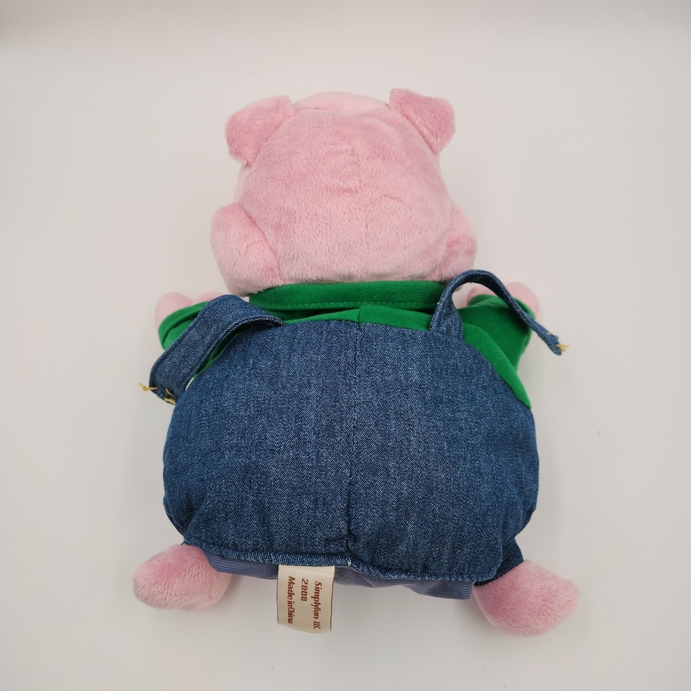 Simply Fun Buddies Full Body Pickles Pig Multicolor Plush 12-in Soft Puppet - Picture 6 of 17